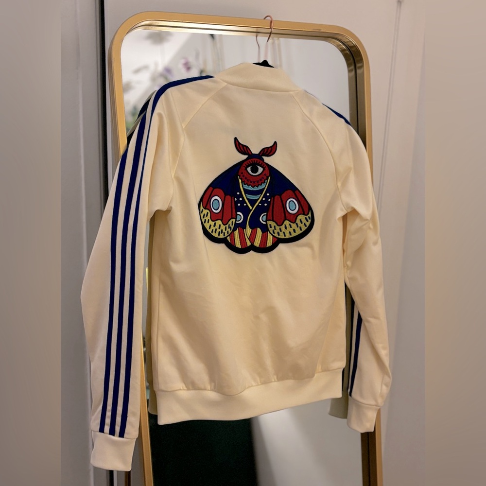 Adidas Embroidered Bomber Jacket